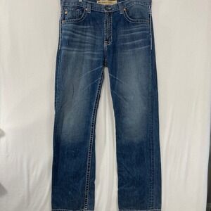 Big‎ Star Mens Pioneer Regular Boot Cut Jeans 38x36 Contrast Stitch Western